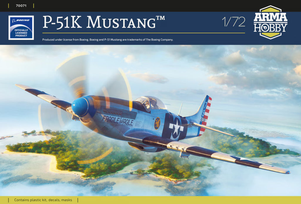 Arma Hobby 1/72 P-51K Mustang (70071)