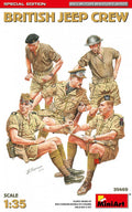 MiniArt 1/35 British Jeep Crew Special Edition (35469)