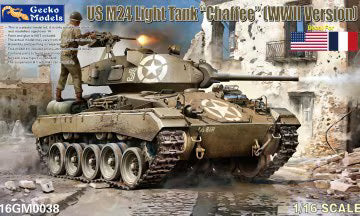 Gecko Models 1/16 US M24 Light Tank “Chaffee” (WWII Version) (16GM0038)