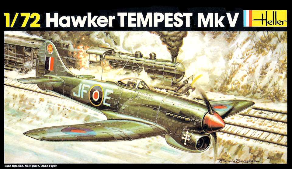 Heller 1/72 Hawker Tempest Mk V (274)