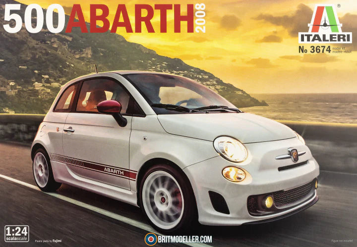 Italeri 1/24 500 Abarth 2008 (3674)