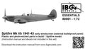 IBG 1/72 Spitfire Mk Vb 1941-43 Early Windscreen (External Bulletproof Panel) Essentials (80001)