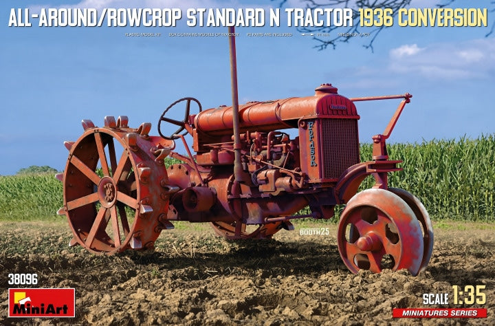 MiniArt 1/35 All-Around/Rowcrop Standard N Tractor 1936 Conversion (38096)