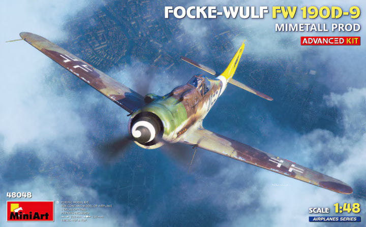 MiniArt 1/48 Focke-Wulf FW 190D-9 Mimetall Prod Advanced Kit (48048)