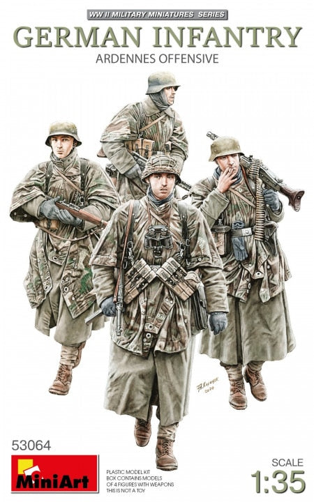 MiniArt 1/35 German Infantry Ardennes Offensive (53064)