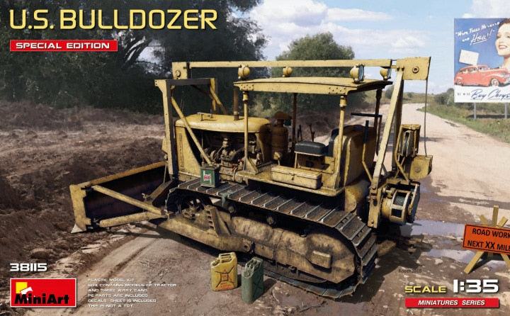 MiniArt 1/35 U.S. Bulldozer Special Edition (38115)