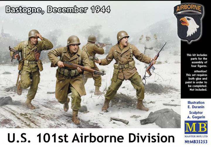 Master Box Ltd 1/35 U.S. 101st Airborne Division Bastogne, December 1944 ( MB35253)