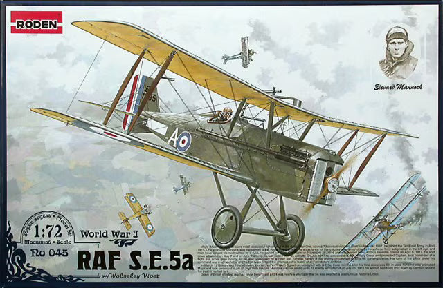 Roden 1/72 RAF S.E.5a w/Wolseley Viper (045)