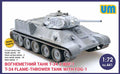 UM 1/72 Russian T-34 flame-throwing tank with FOG-1 (441)