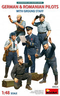 MiniArt 1/48 German and Romanian Pilots with Ground Staff (49024)