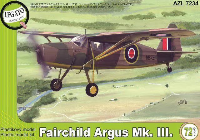 Legato 1/72  Fairchild Argus Mk.III. (AZL 7234)