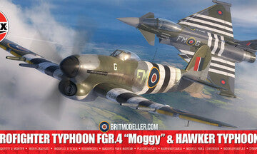 Airfix 1/72 Eurofighter Typhoon FGR.4 "Moggy" & Hawker Typhoon Mk.IB (A40001)