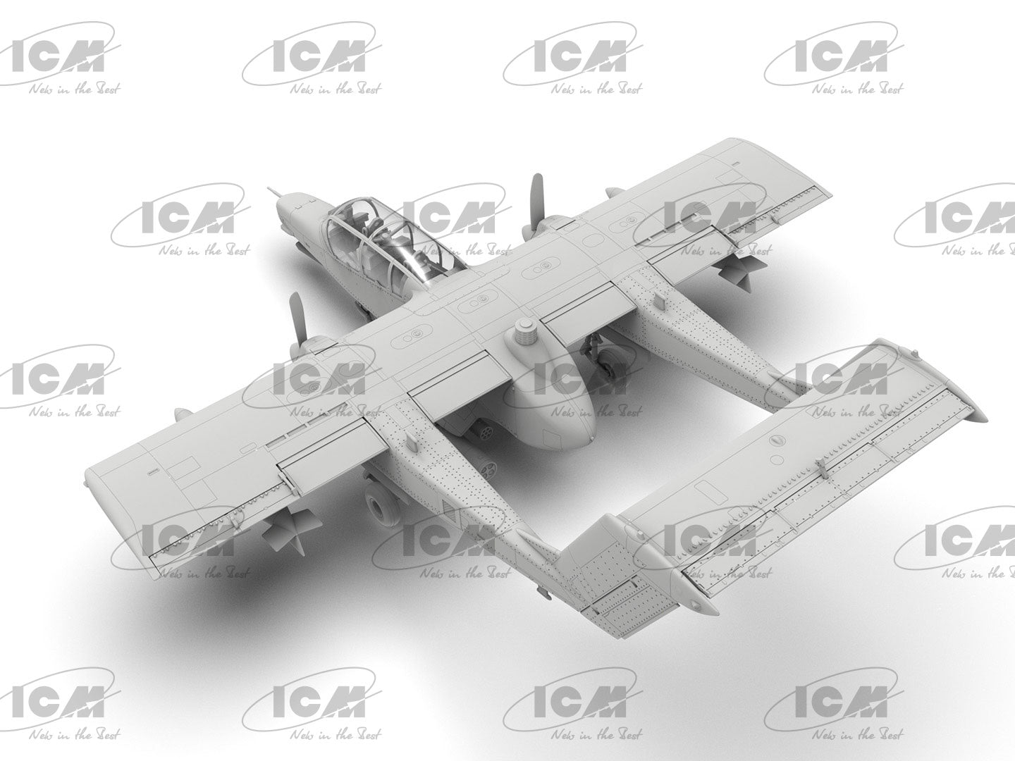 ICM 1/72 OV-10D+ Bronco US attack and observation aircraft (72186)