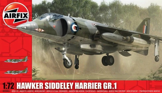 Airfix 1/72 Hawker Siddeley Harrier GR.1 (A03003)