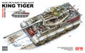Rye Field 1/35 Sd.Kfz. 182 Pz.Kpfw. VI Tiger Ausf. B King Tiger Full Interior / Clear Version (5159)