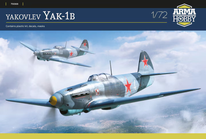 Arma Hobby 1/72 Yakovlev Yak-1b (70088)