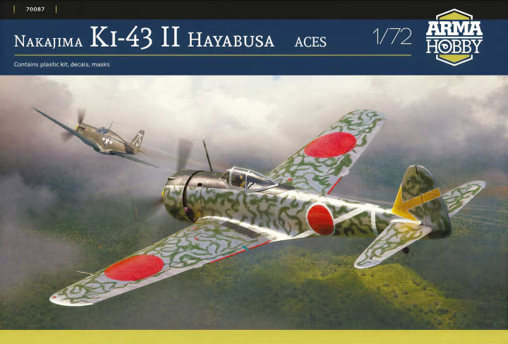 Arma Hobby 1/72 Nakajima Ki-43 II Hayabusa Aces (70087)