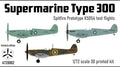 IBG 1/72 Supermarine Type 300 Spitfire Prototype K5054 Test Flights (A720002)