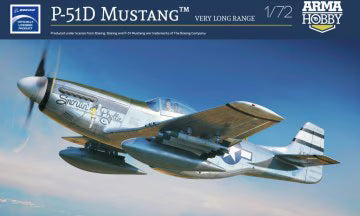 Arma Hobby 1/72 P-51D Mustang Very Long Range (70073)