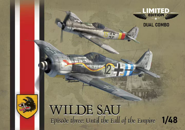 Eduard 1/48 Fw 190A-8/D-9 Wilde Sau Episode 3 (11199) — New — 1/48 Scale, Luftwaffe, Weekend Edition — image 1 of 20