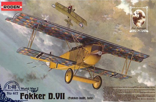Roden 1/72 Fokker D.VII (Fokker-built late) (417)