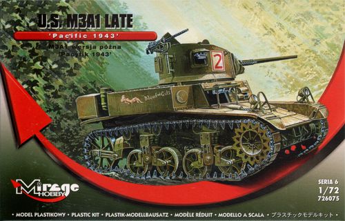 Mirage Hobby 1/72 U.S. M3A1 late Pacific 1943 (726075)