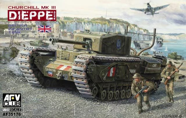 AFV Club 1/35 Churchill MKIII Dieppe Raid (35176)