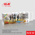 ICM Acrylic Paint Set American Civil War Confederate Infantry (3034) — New — Paint Sets