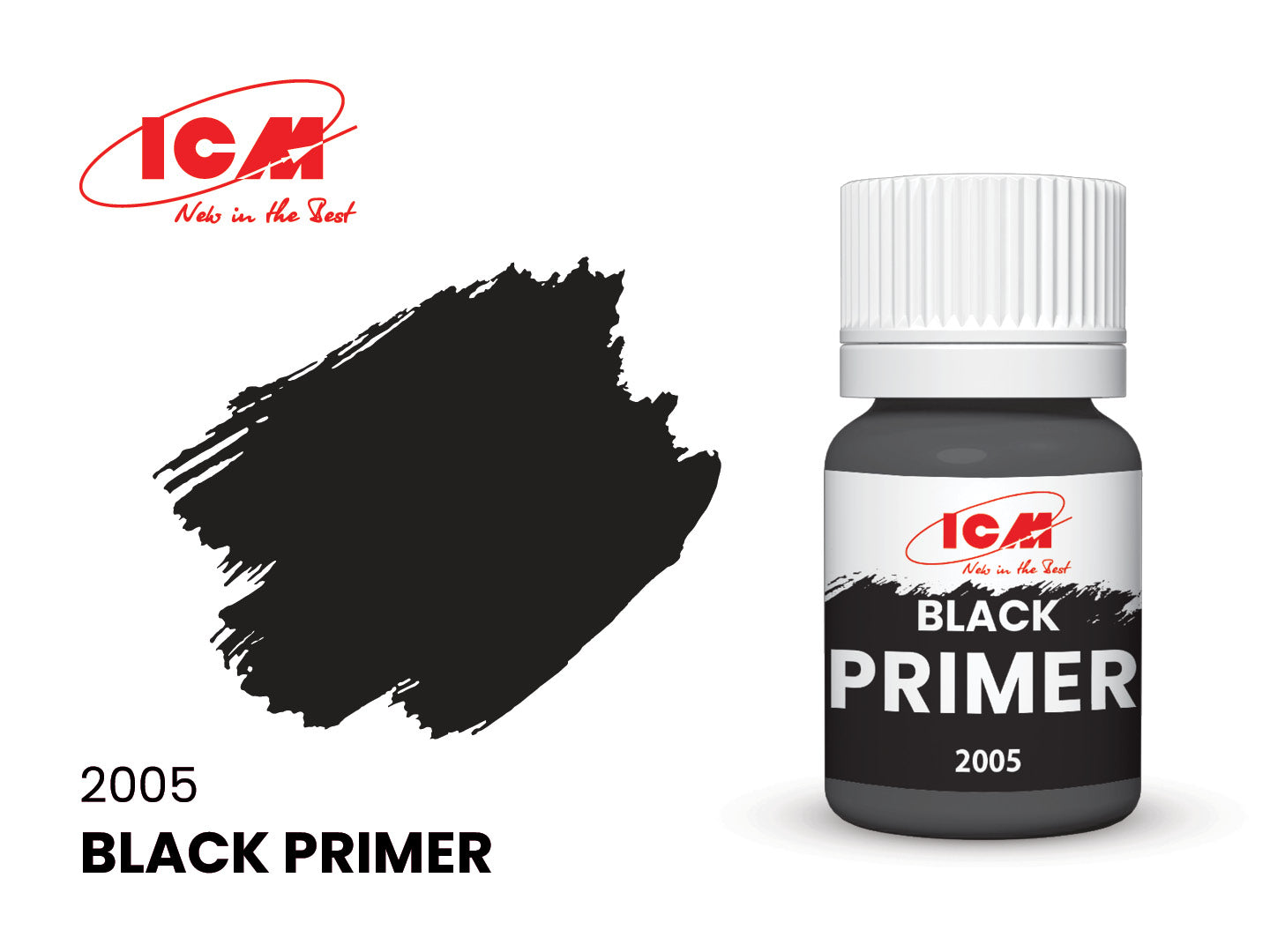 ICM Acrylic Primer Black 17ml (2005)