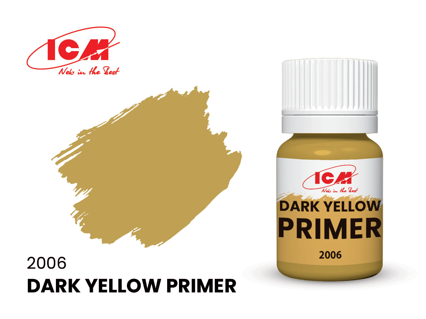 ICM Acrylic Primer Dark Yellow 17ml (2006)