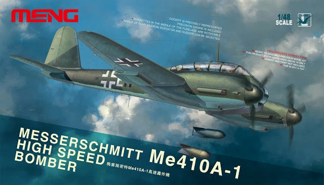 Meng 1/48 Messerschmitt Me 410A-1 High Speed Bomber (LS-003)