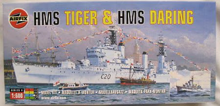 Airfix 1/600 HMS Tiger & HMS Daring (04213)