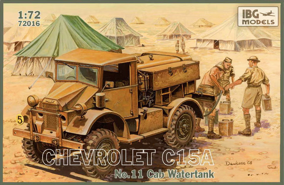 IBG 1/72  Chevrolet C15A No.11 Cab Watertank (72016)