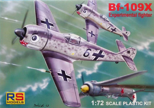 RS Models 1/72 Messerschmitt Bf-109X Experimental Fighter (92085)