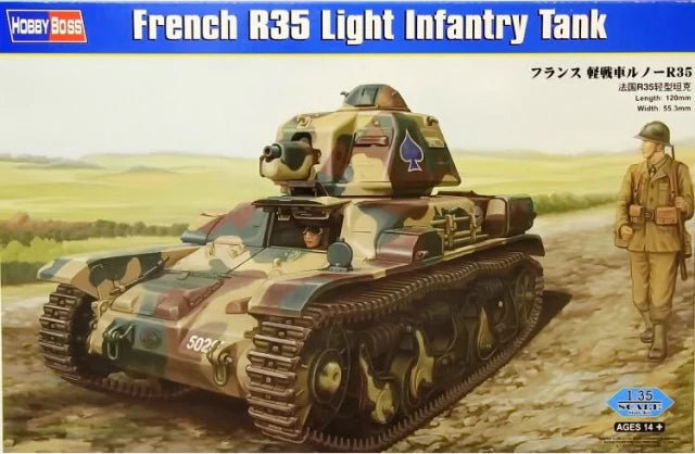 HobbyBoss 1/35 French R35 Light Infantry Tank (83806)