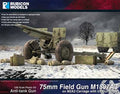 Rubicon Models 1/56 M2A3 75mm Field Gun M1897A3 w/Crew (280127)