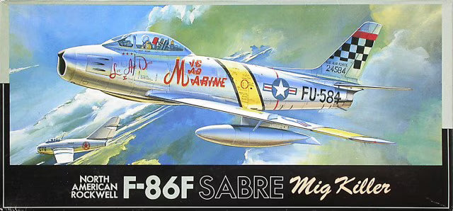 Fujimi 1/72 North American Rockwell F-86F Sabre Mig Killer (F-19)