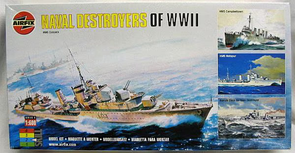 Airfix 1/600 Naval Destroyers of WWII (05204)
