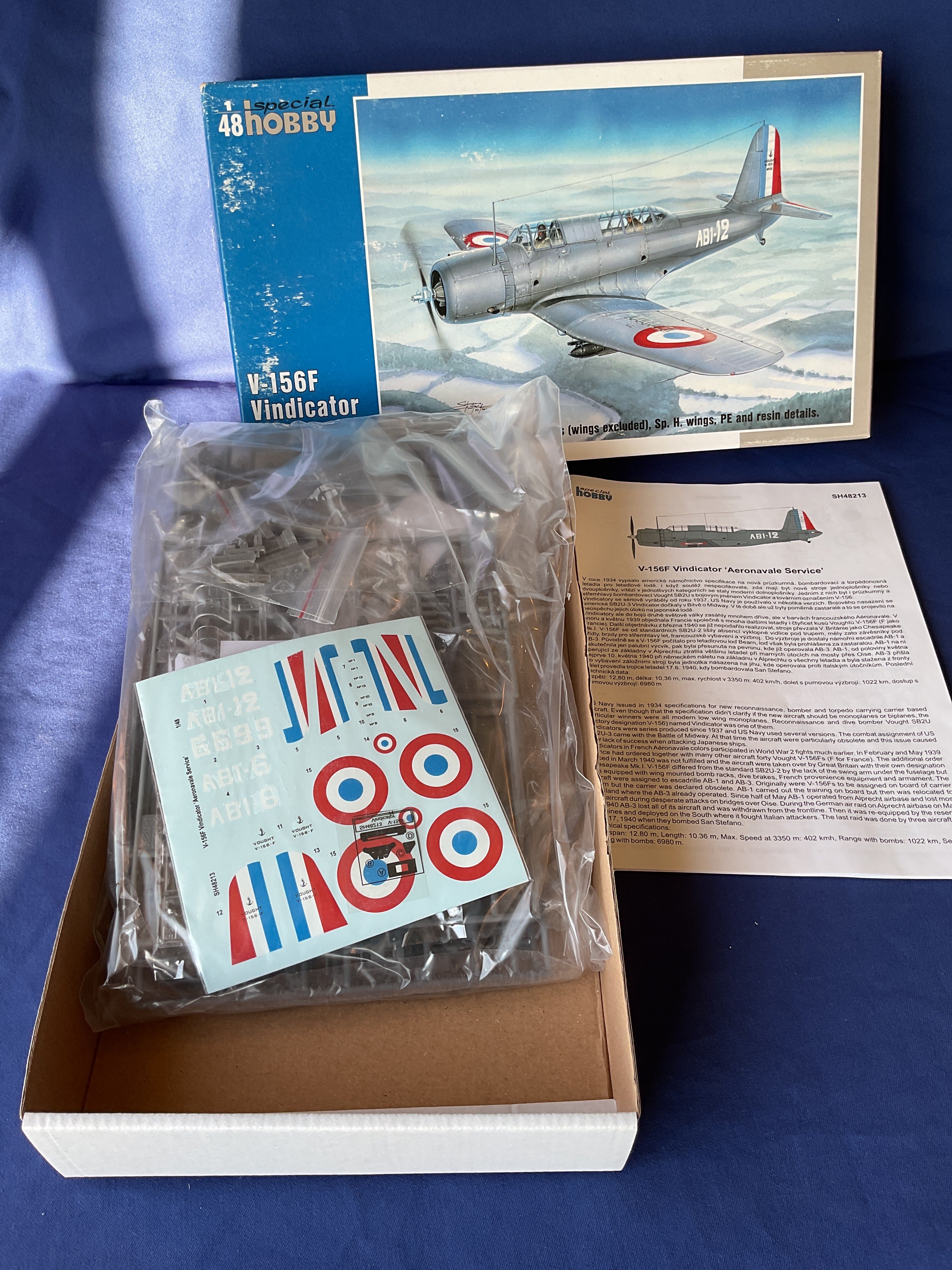 Special Hobby 1/48  V-156F Vindicator ‘Aeronavale Service’ (SH48213)