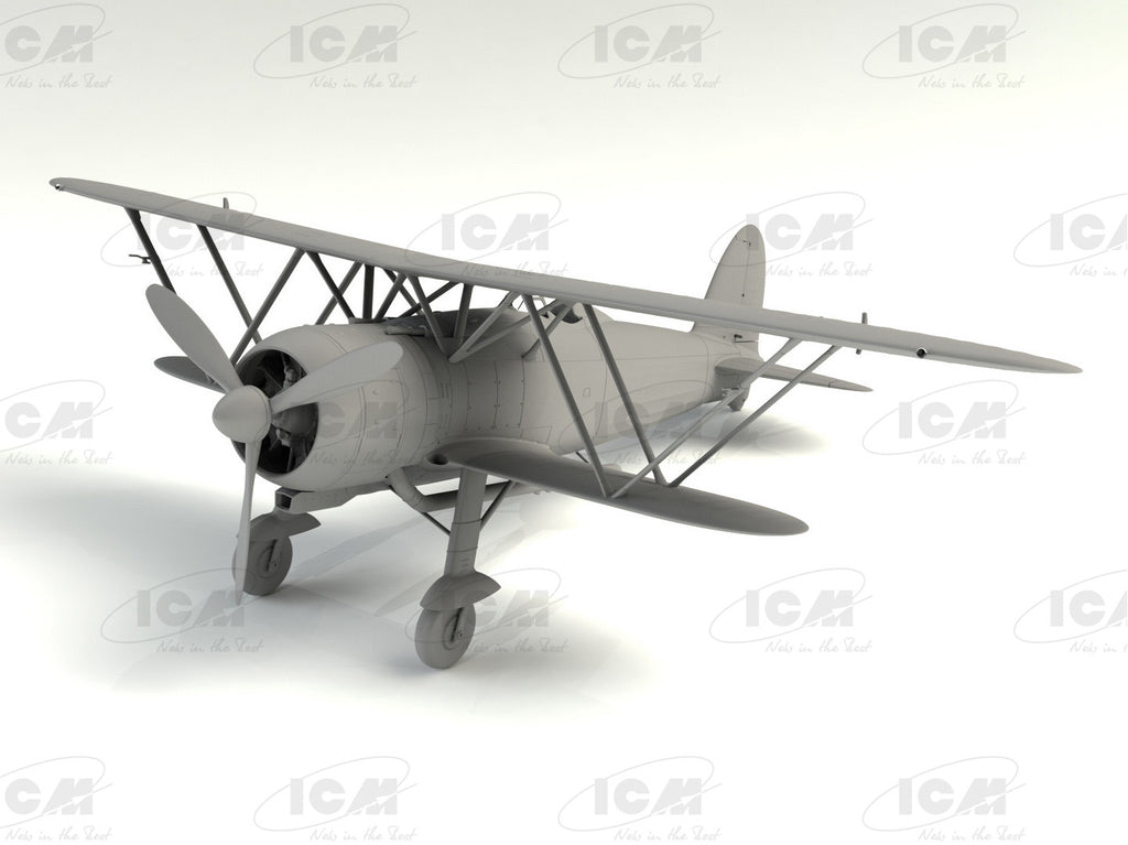 ICM 1/32 Fiat CR.42 LW WWII German Luftwaffe Ground Attack Aircraft (32021)