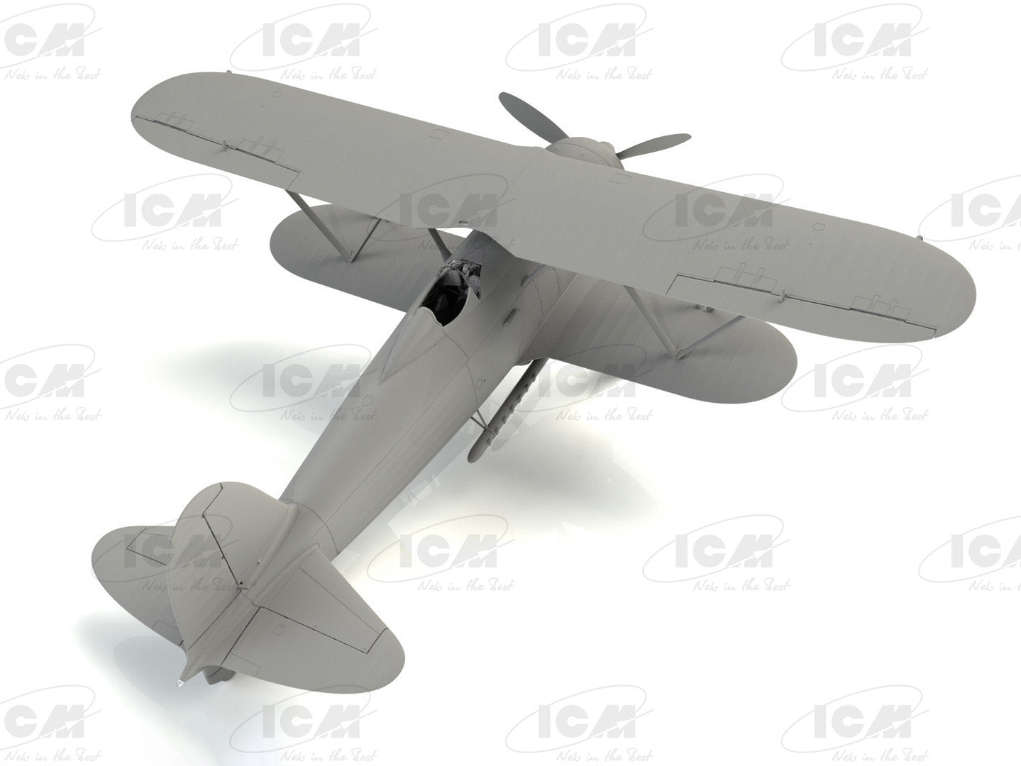 ICM 1/32 Fiat CR.42 LW WWII German Luftwaffe Ground Attack Aircraft (32021)