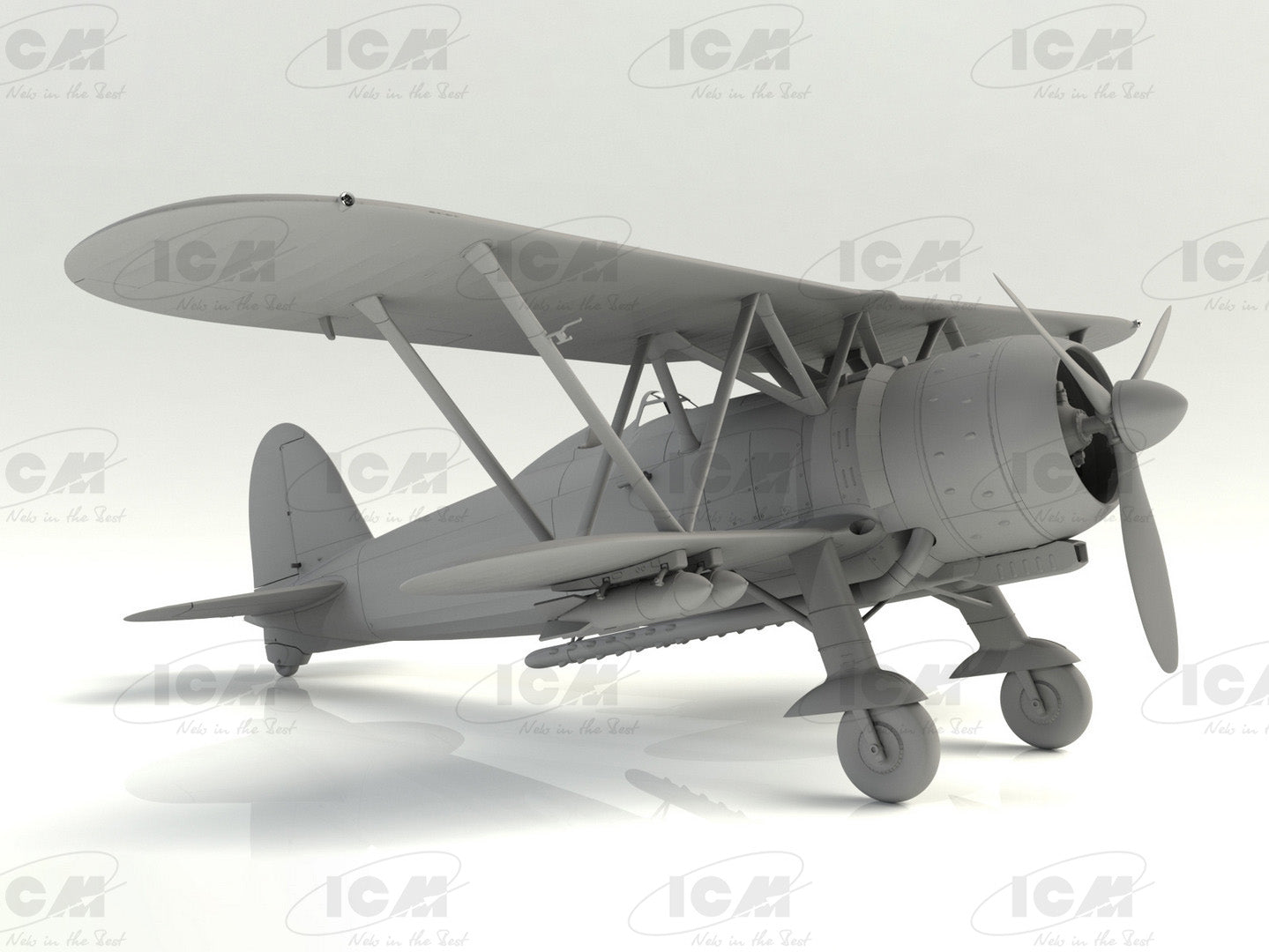 ICM 1/32 Fiat CR.42 LW WWII German Luftwaffe Ground Attack Aircraft (32021)