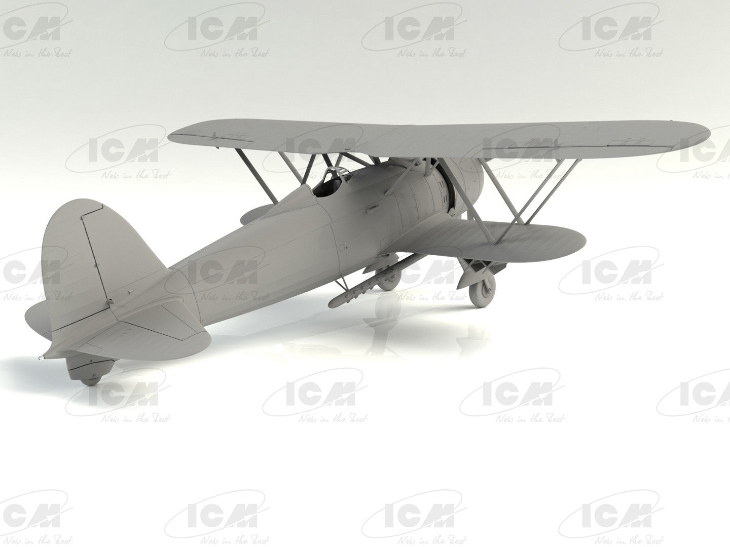 ICM 1/32 Fiat CR.42 LW WWII German Luftwaffe Ground Attack Aircraft (32021)