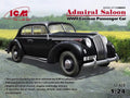 ICM 1/24 Admiral Saloon WWII German Passenger Car (24023)