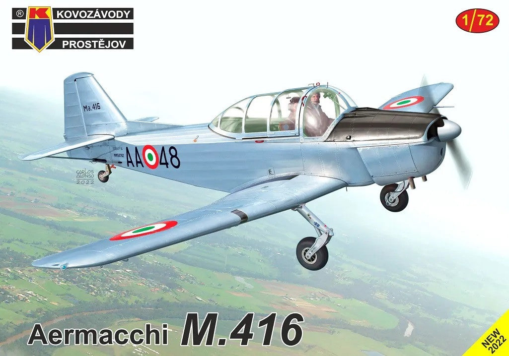 KP Models 1/72 Aermacchi M.416 (KPM0374) — New — Aircraft, Military