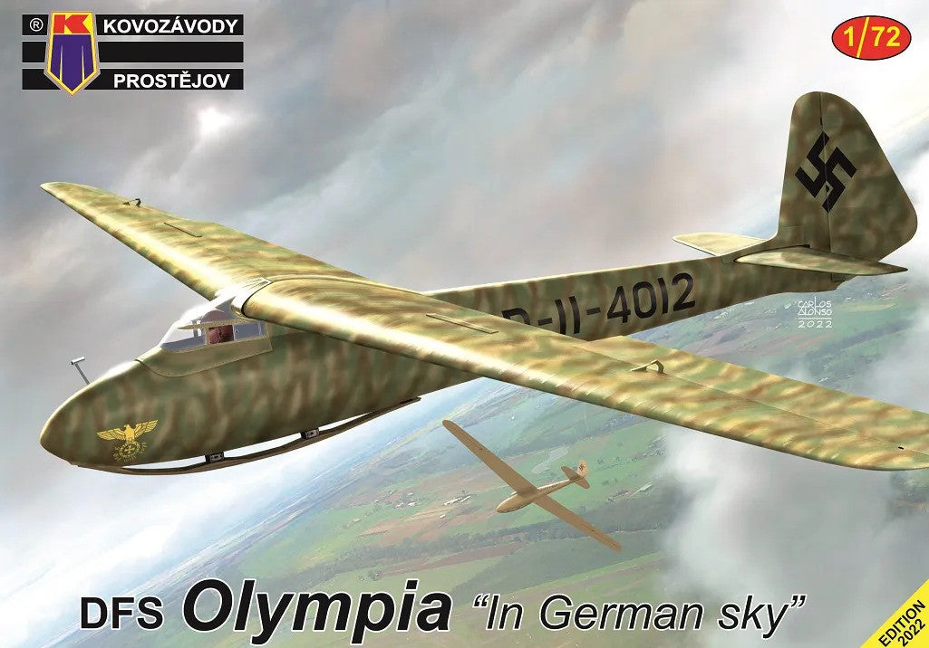KP Models 1/72 DFS Olympia "In German sky" (KPM0354) — New — Aircraft, Civil Aviation