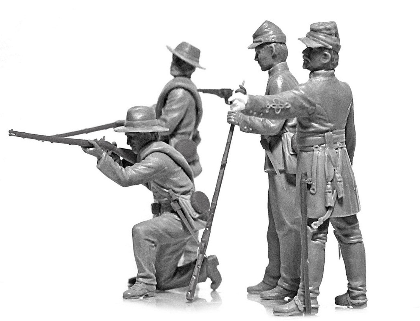 ICM 1/35 American Civil War Confederate Infantry (35021)