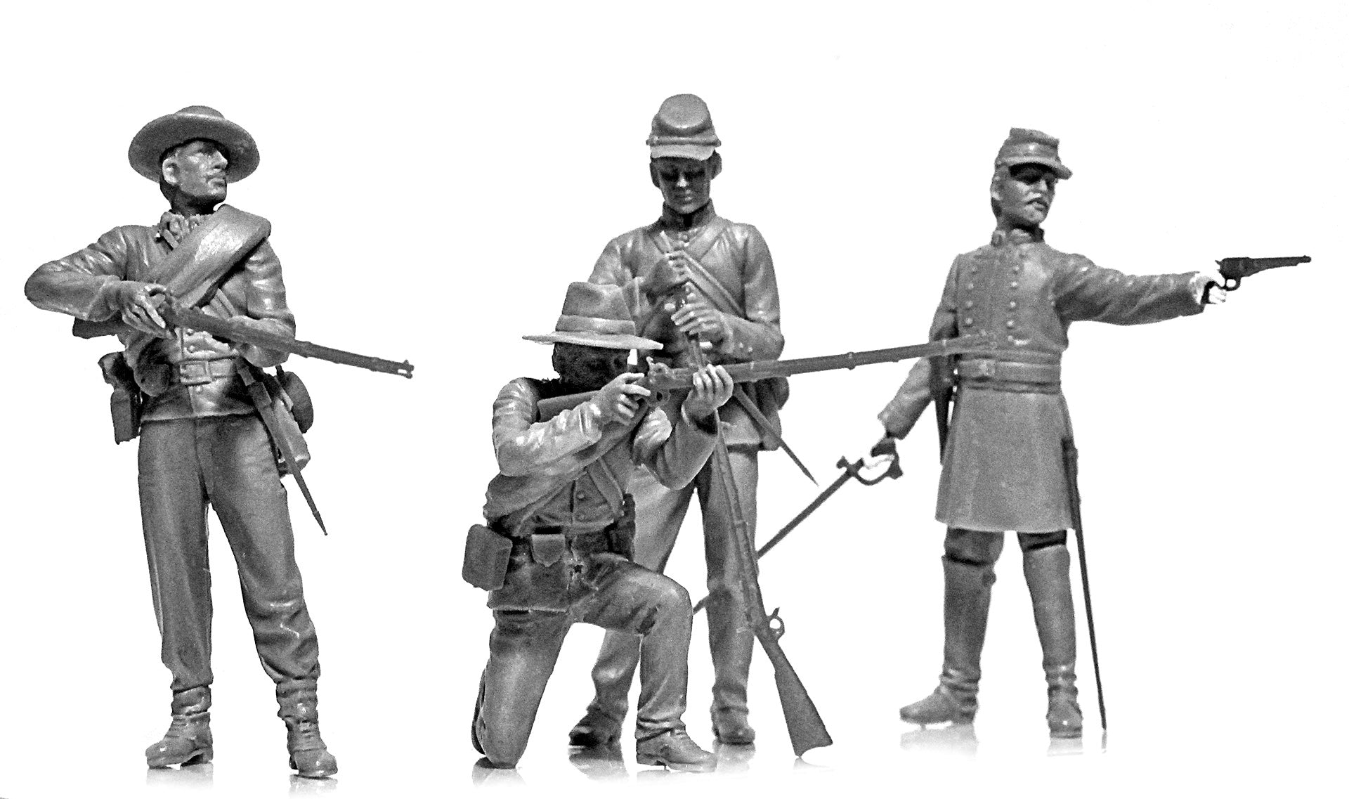 ICM 1/35 American Civil War Confederate Infantry (35021)