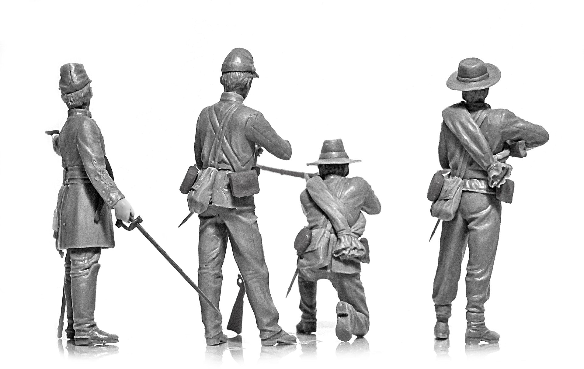 ICM 1/35 American Civil War Confederate Infantry (35021)