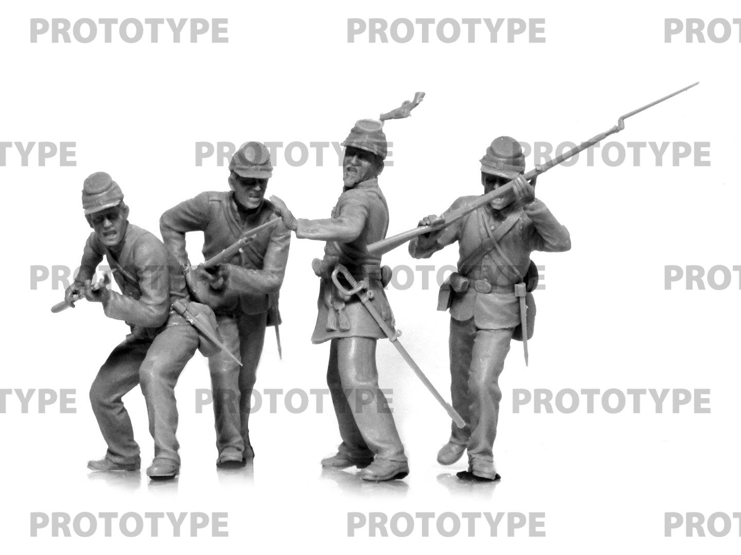 ICM 1/35 American Civil War, Union Infantry. Set #2 (35023)